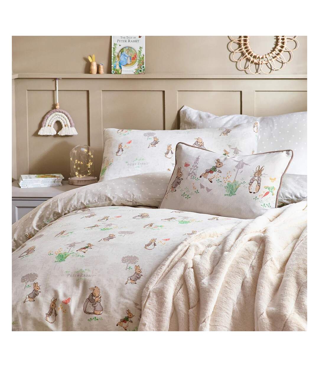 Classic duvet cover set natural Peter Rabbit-3