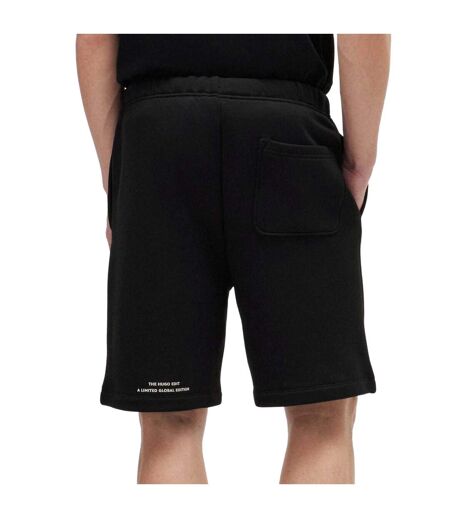Short Diflowos Homme Noir Hugo Boss