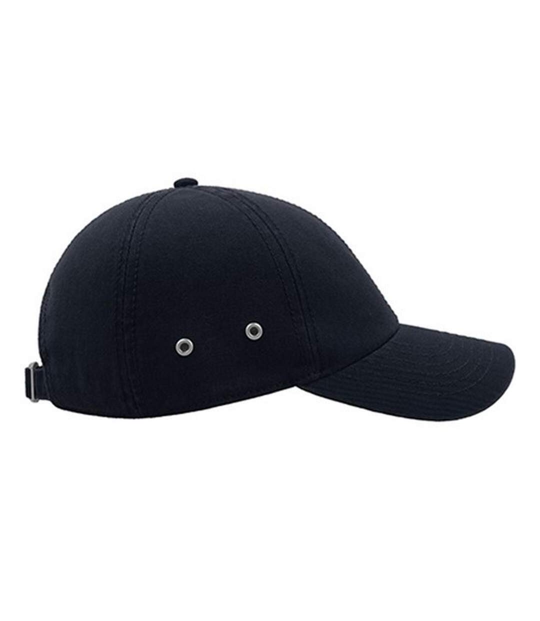 Casquette 6 Panneaux Action Mixte Bleu Marine Atlantis-3