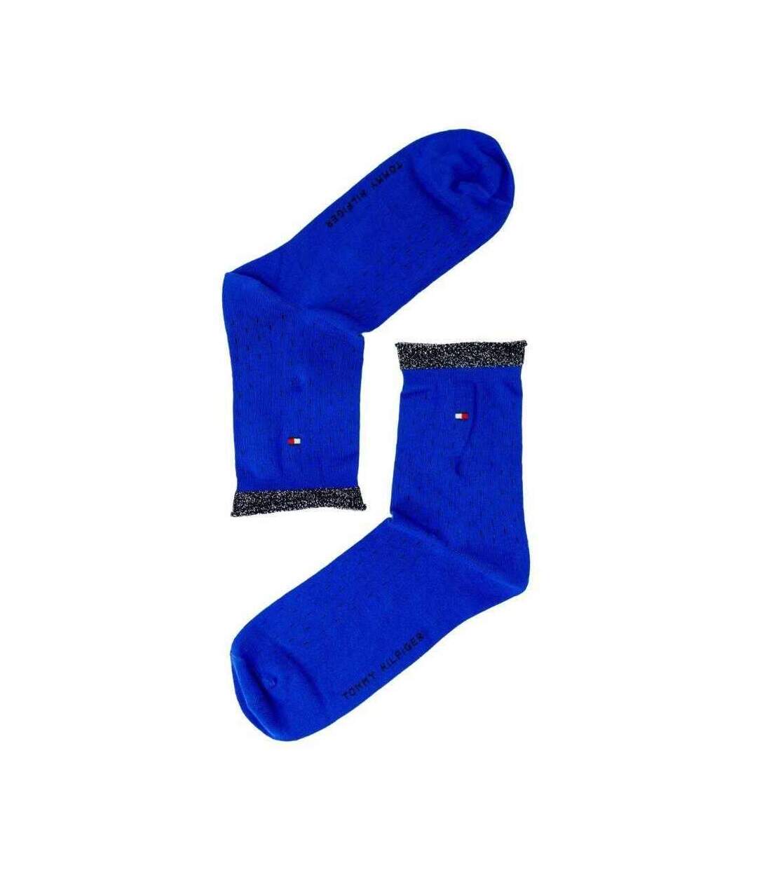 Chaussettes Motif/style À Pois Femme Noir Bleu Tommy Hilfiger-2