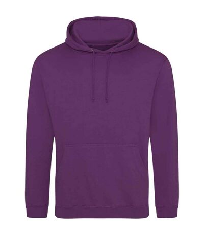 Sweat à capuche college adulte magenta foncé Awdis Awdis