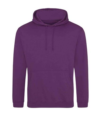 Sweat à capuche college adulte magenta foncé Awdis Awdis