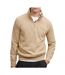 Sweat beige chiné homme superdry essential-1