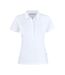 Womens/ladies Sunset Polo Shirt White James Harvest-1