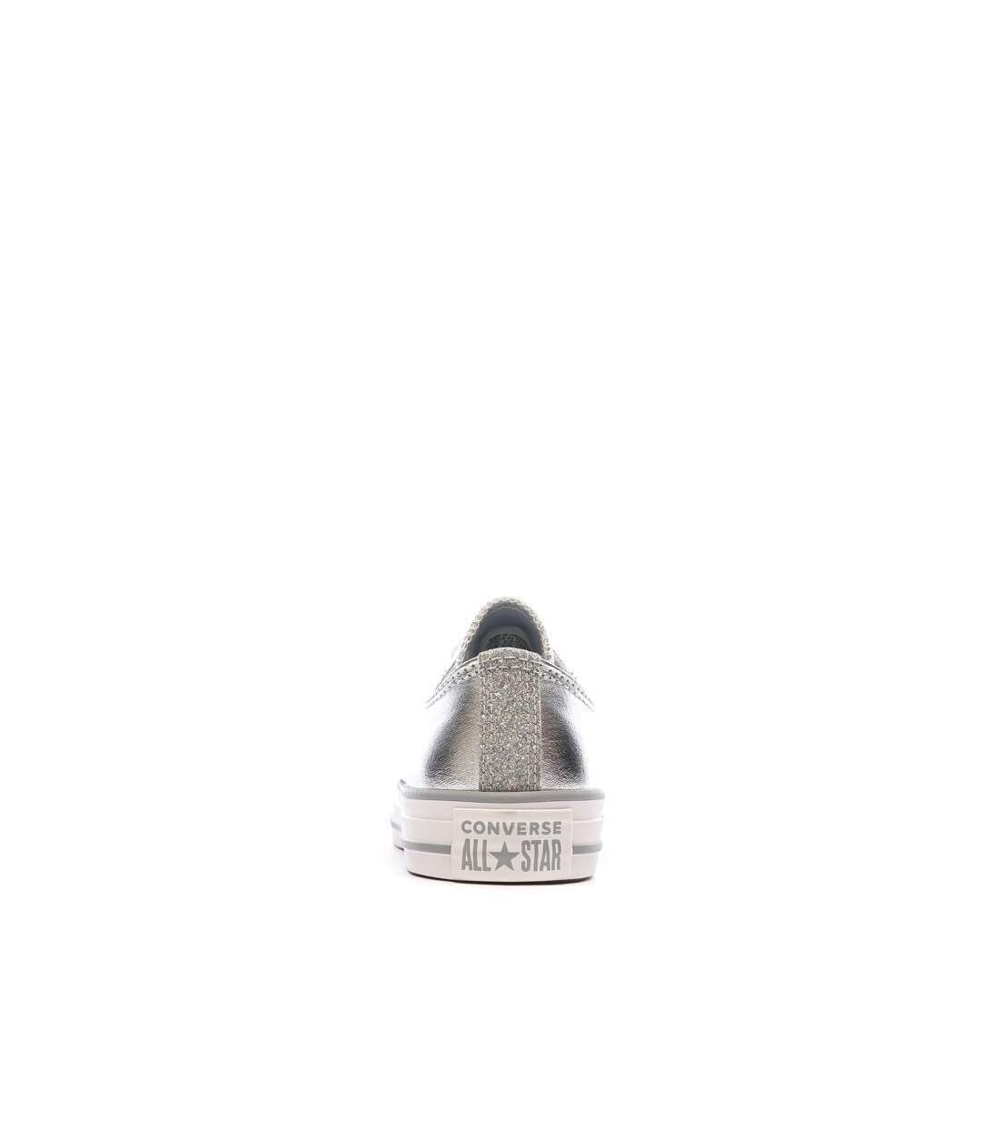 Baskets argentées femme converse chuck taylor all star a05433c-3