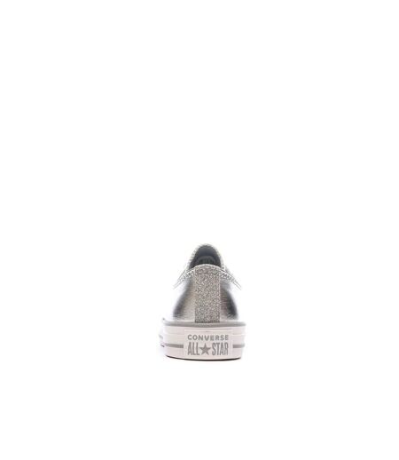 Baskets argentées femme converse chuck taylor all star a05433c