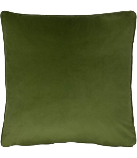 Evans Lichfield Opulence Throw Pillow Cover (Olive) (55cm x 55cm)