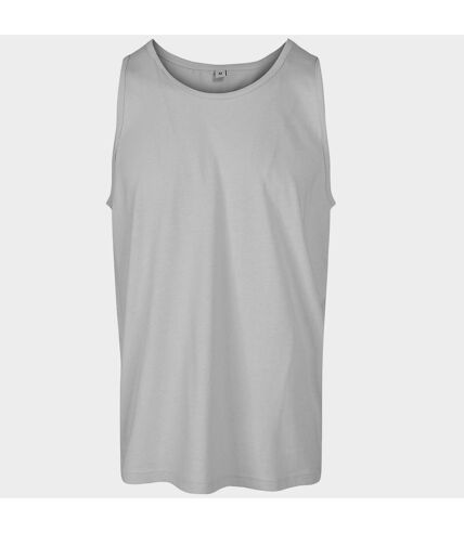 Build Your Brand Mens Basic Tank Top (White)