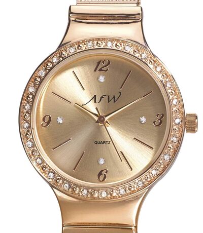 Stylish Women's Watch - Embellished with Swarovski® Crystals
