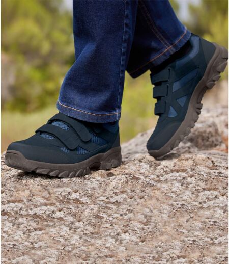 Men's Navy All-Terrain Shoes - Water-Repellent