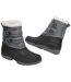 Snow Boots Neige Scratchées Doublées Sherpa 