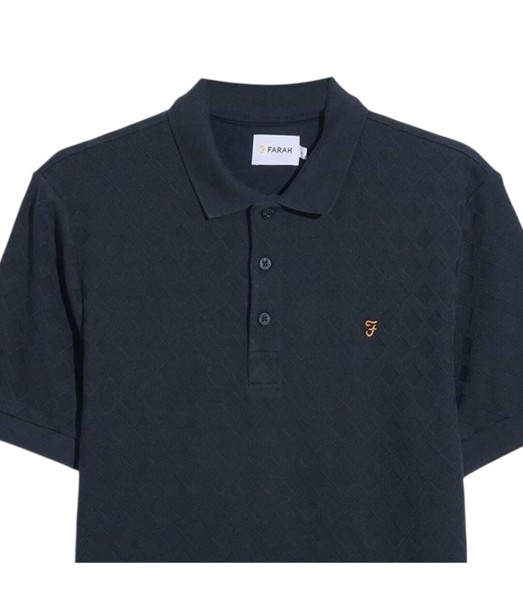 Polo Horace Homme Bleu Marine Foncé Farah-2