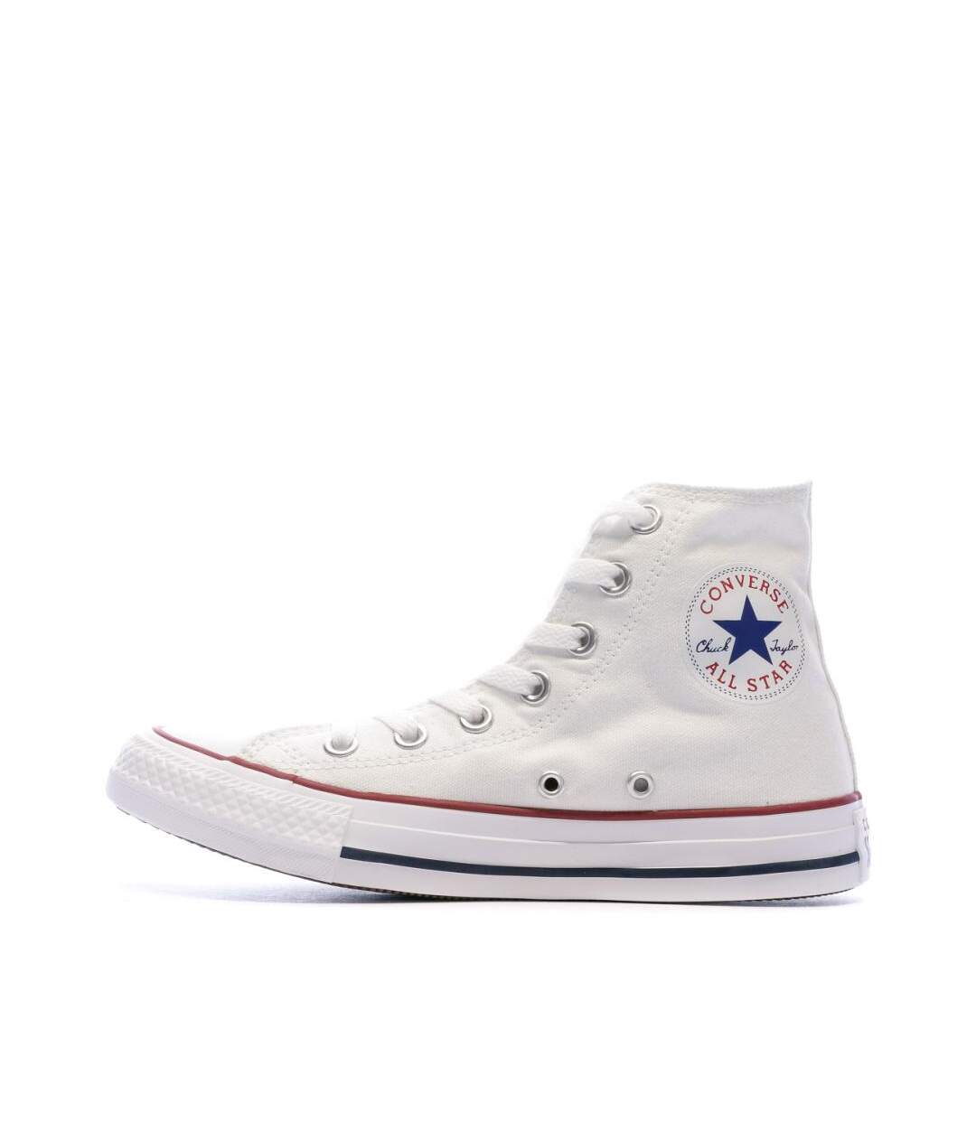Baskets blanches mixte converse all star high-1