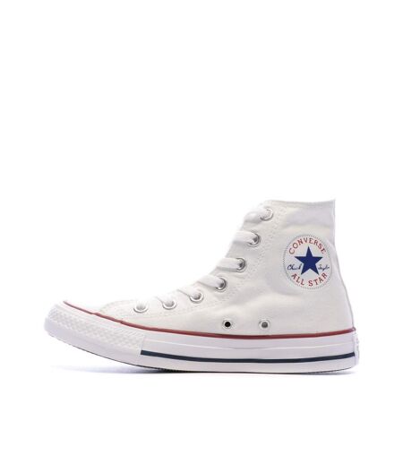 Baskets blanches mixte converse all star high