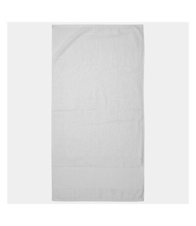 Towel City Printable Border Hand Towel (White) - UTPC3891