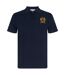 Mens Manchester 1968 Crest Polo Shirt Navy Fan Originals-2