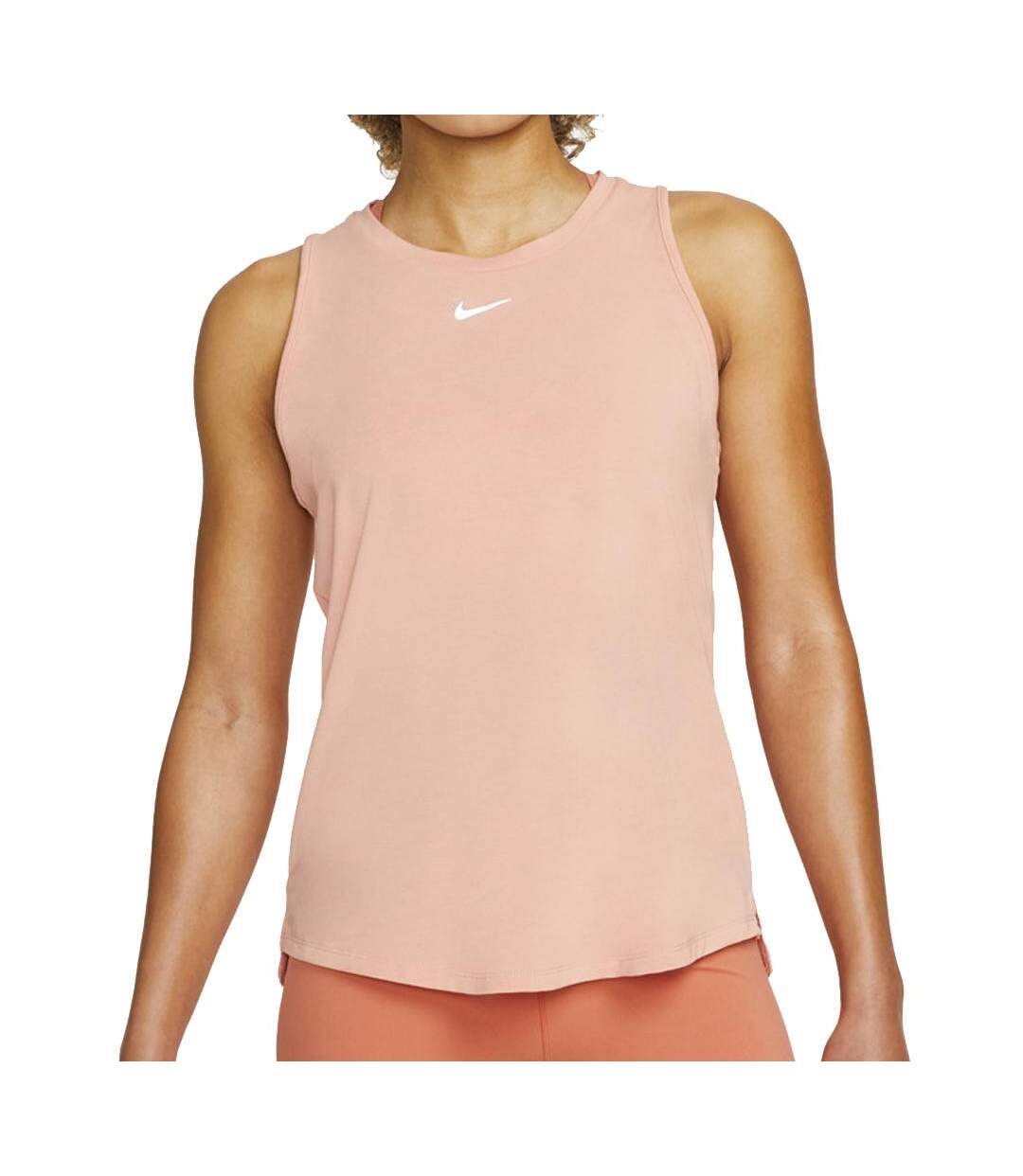 Débardeur Rose Femme Nike One Luxe - L