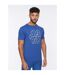 Crosshatch Mens Allred T-Shirt (Blue) - UTBG764