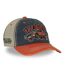 Casquette baseball avec broderie et effet usé Retro Muscle Vondutch-4