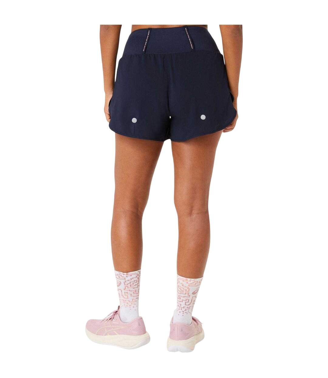 Short De Course Femme Bleu Nuit Asics-2