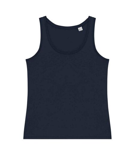 Womens/ladies tank top navy blue Native Spirit