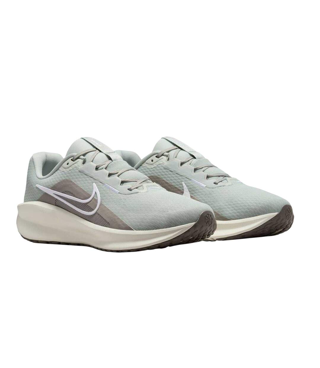 Baskets Downshifter Homme Argenté Gris Beige Gris Nike-1
