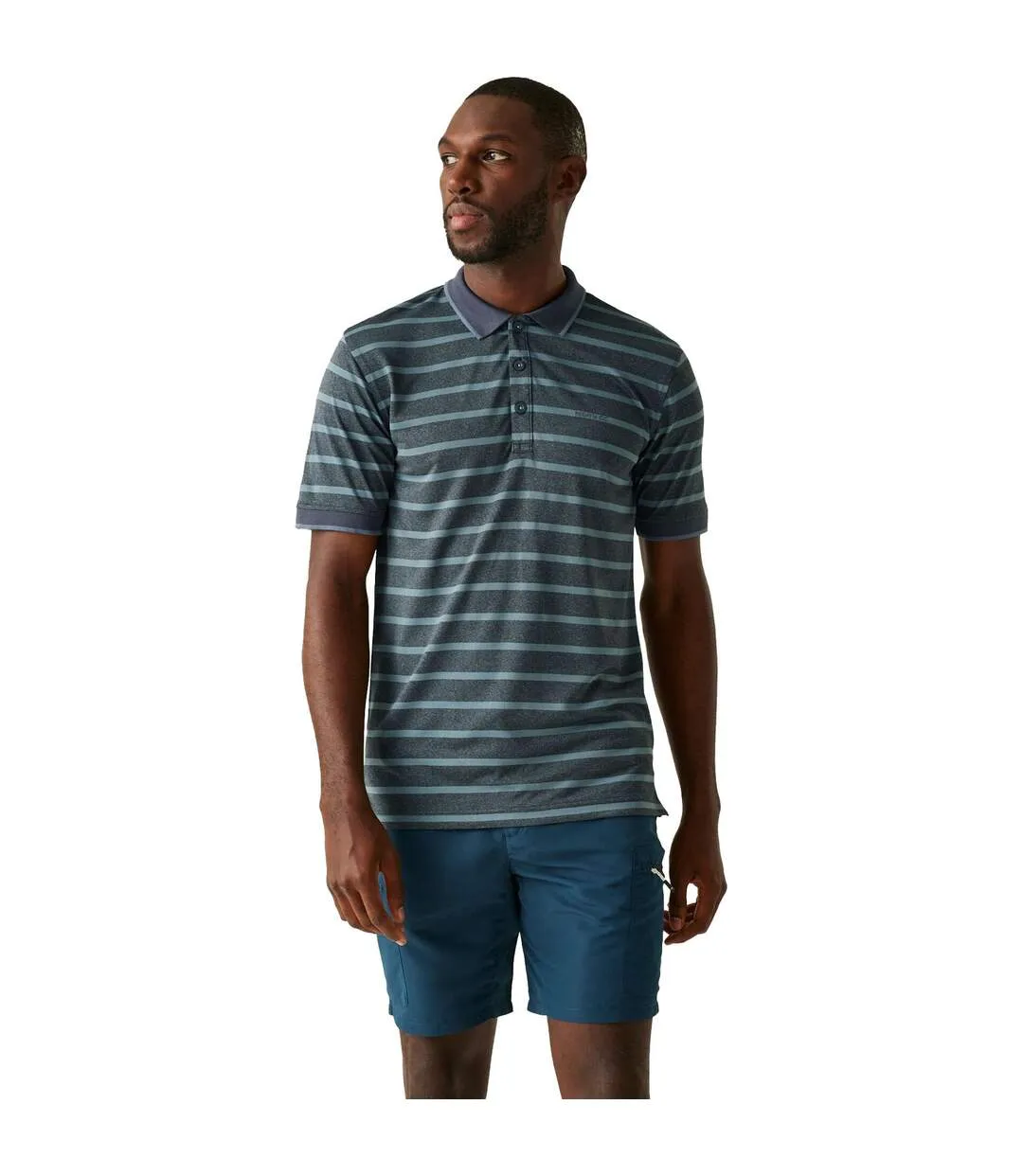 Polo Kildra Homme Gris Orageux Regatta-1