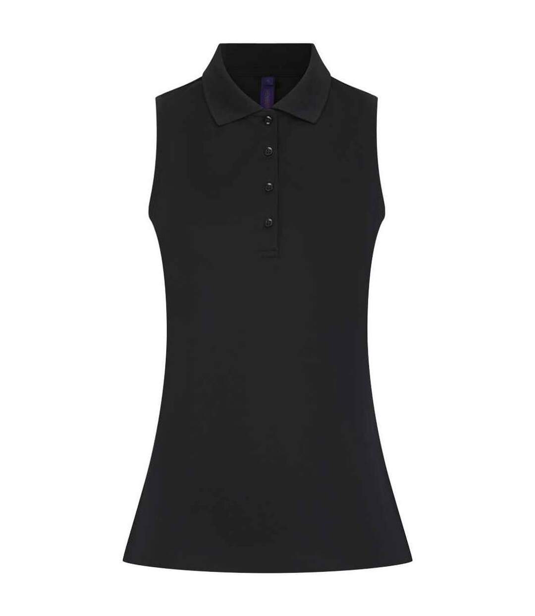 Polo pour femmes/femmes noir Henbury-1