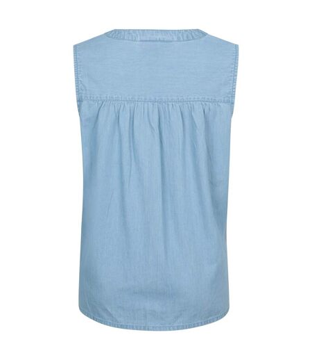 Haut sans manches tuscany femme bleu clair Mountain Warehouse