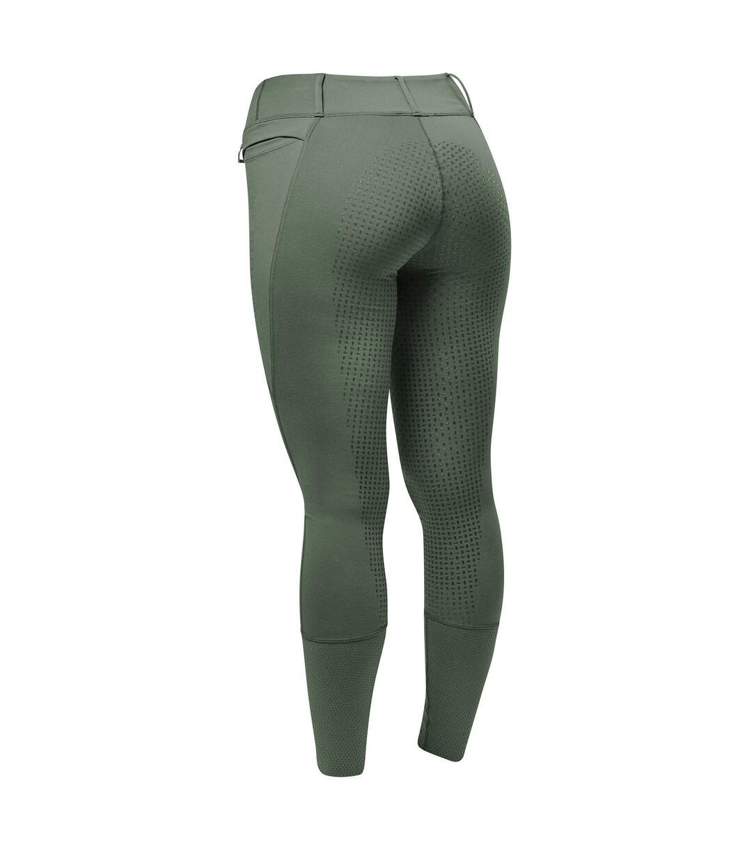 Collant d´équitation cool it femme vert kaki Dublin-2