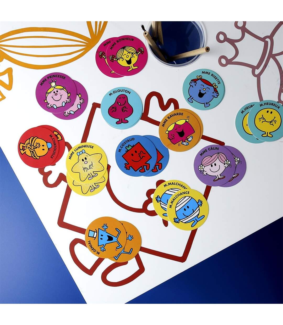 Jeu Enfant Monsieur & Madame® 6cm Multicolore-2