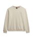 Pull beige homme superdry essential logo crew-2