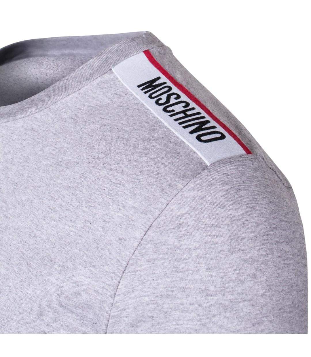 T-shirt Manches Longues Homme Gris Moschino-3