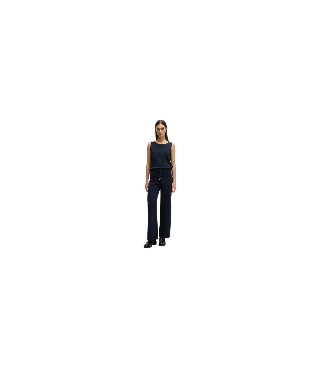 Combinaison Sans Manches Femme Bleu Foncé Boss-1