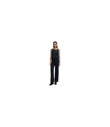 Combinaison Sans Manches Femme Bleu Foncé Boss