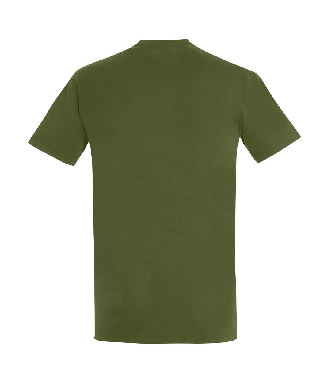 T-shirt manches courtes imperial homme vert kaki foncé SOLS