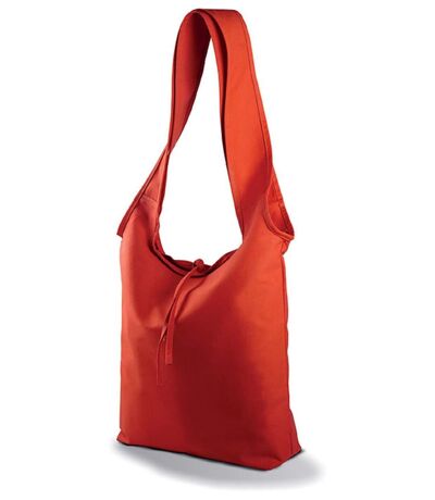 Sac shopping en coton Canvas - KI0212 - rouge