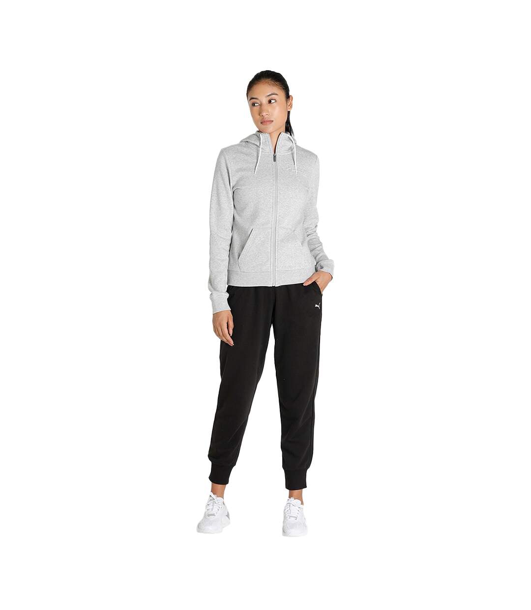 Pantalon De Jogging Essential Femme Noir Puma-1