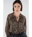 Blouse imprimé animalier MORINE