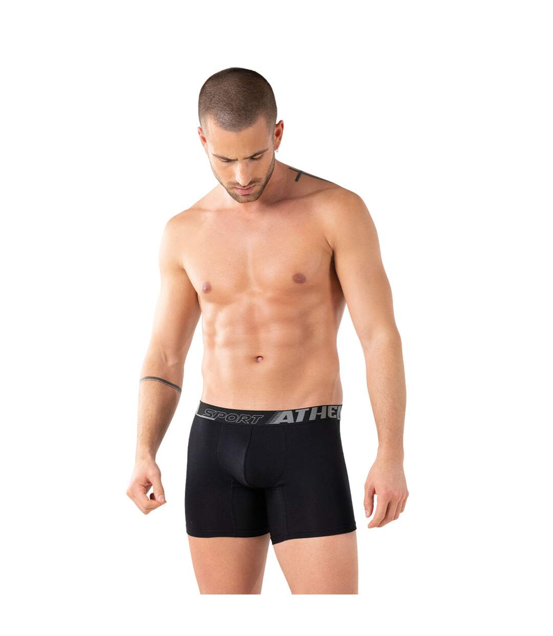 Lot de 3 boxers longs homme Sport Air Fit Athena-5