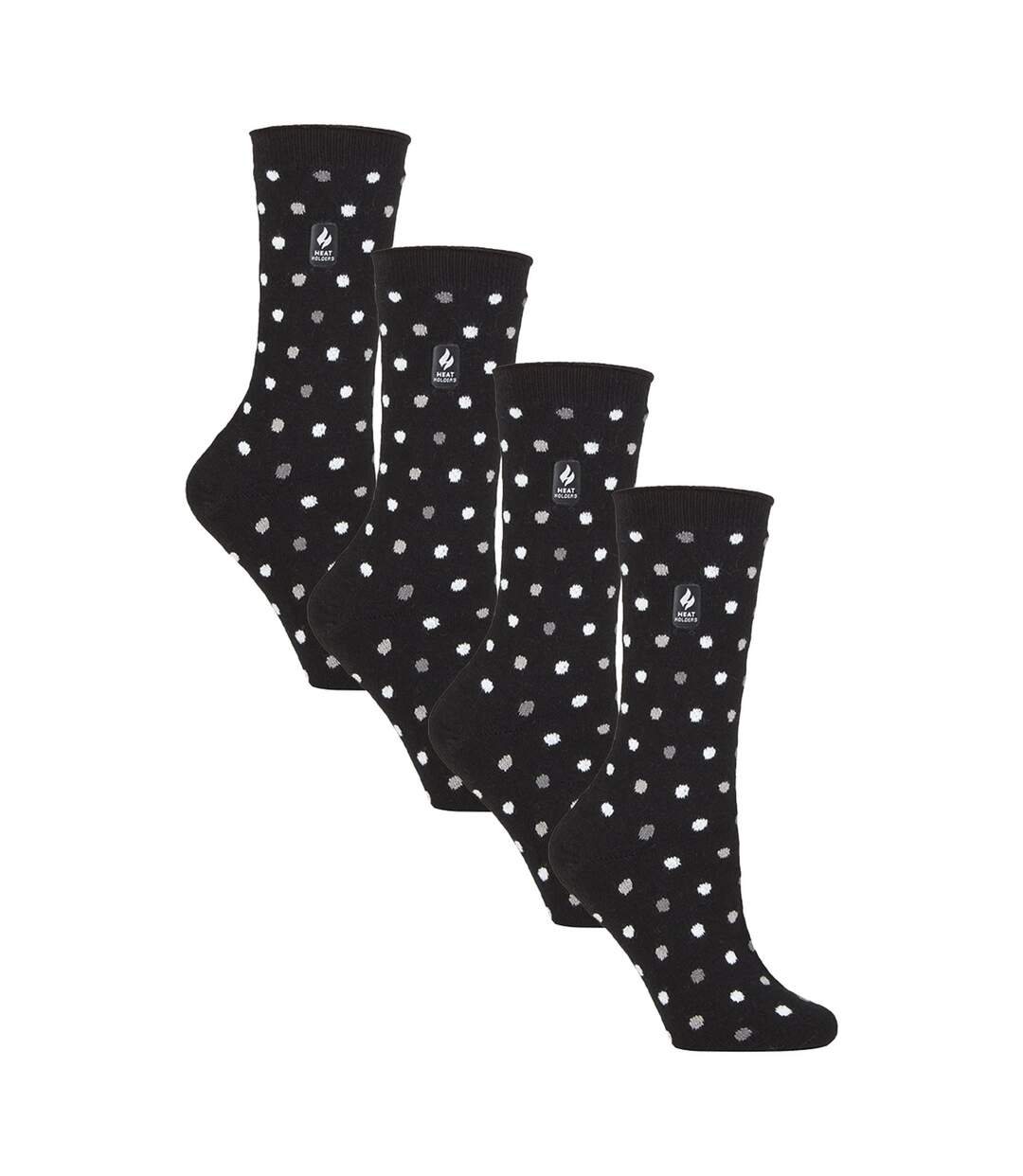 4 Pairs Ladies UltraLite Lightweight Thermal Socks-1