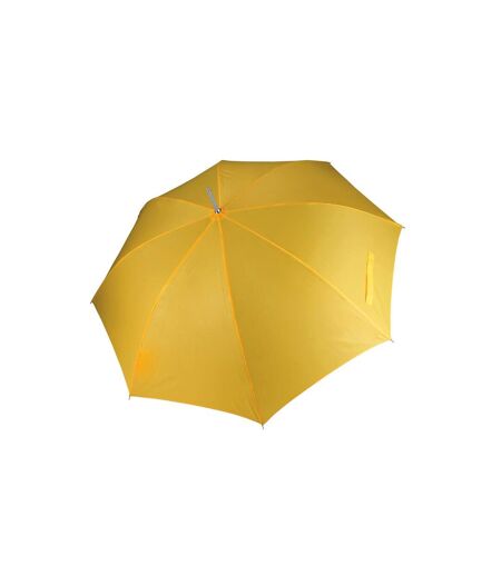 Kimood - Parapluie canne à ouverture automatique - Adulte unisexe (Lot de 2) (Jaune) (Taille unique) - UTRW7021