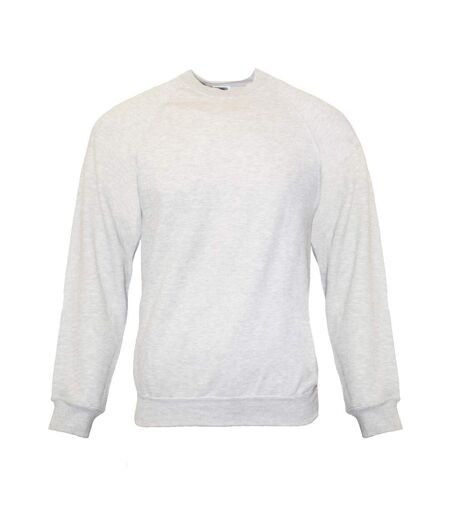 Sweatshirt À Manches Longues Homme Gris Clair SG