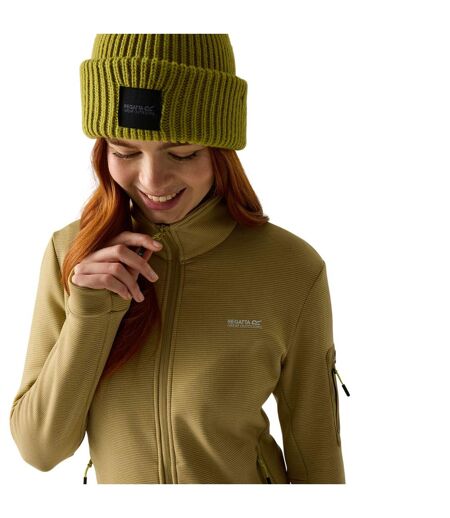 Veste De Sport Décontractée Et Unie Col Montant Lara Femme Beige Regatta