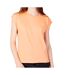 T-shirt orange femme pepe jeans bloom-1