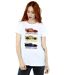 Disney Femme/Les femmes Cars Racer Profile Coton Boyfriend T-Shirt (Blanc) - UTBI16132-2