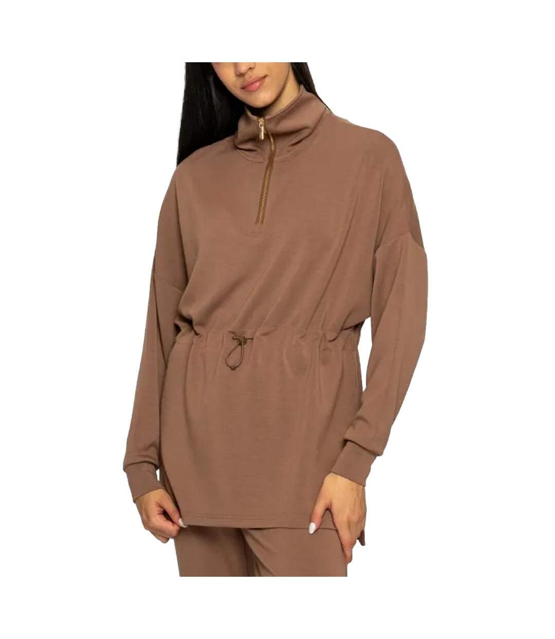 Sweat marron femme soul studio hz-1