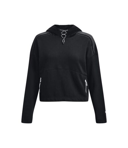 Womens/ladies journey fleece hoodie black Under Armour