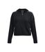Womens/ladies journey fleece hoodie black Under Armour-1