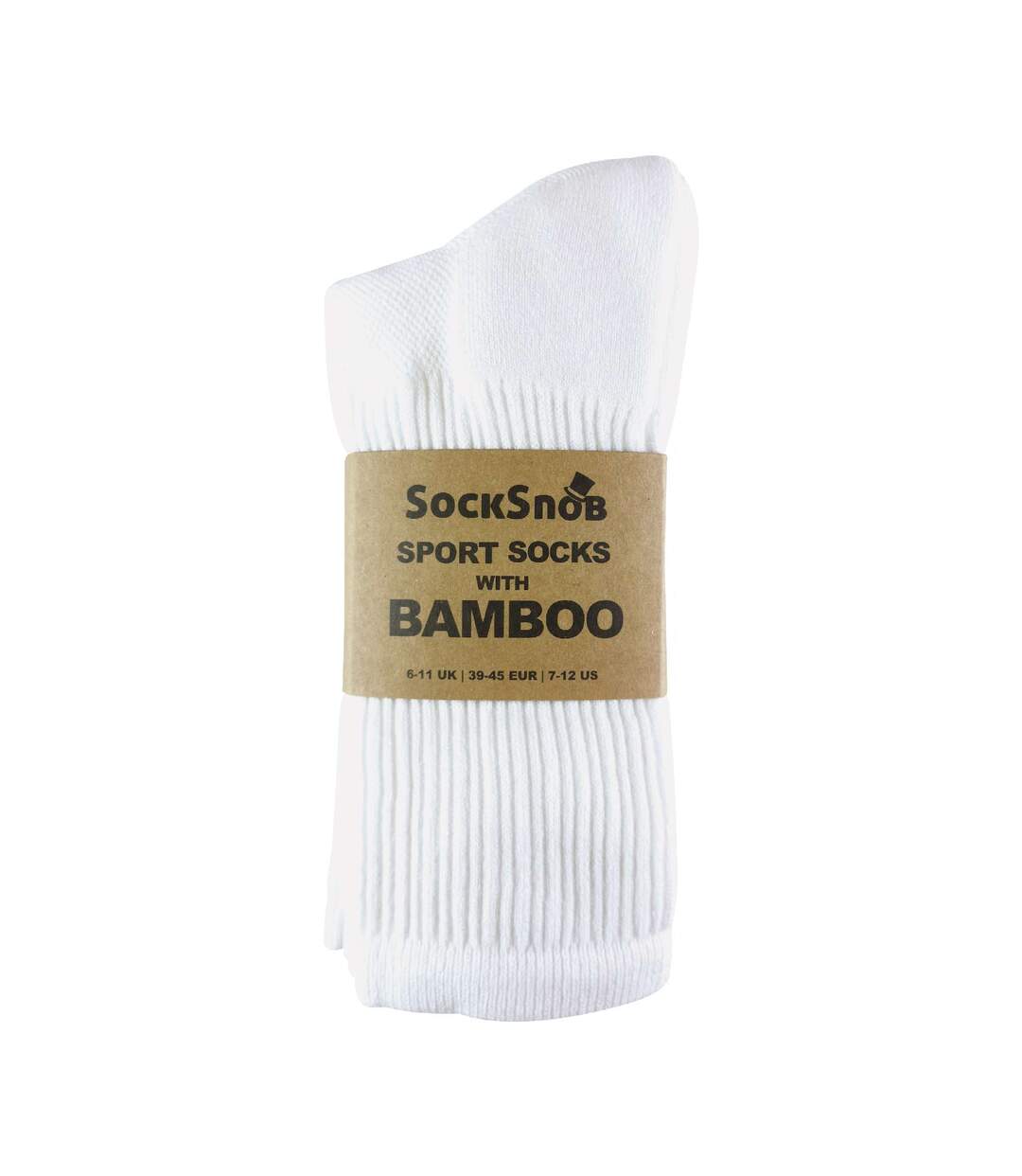 6 Pairs Unisex Bamboo Organic Cotton Running Sport Socks-2